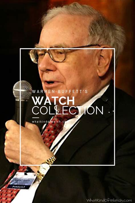 warren buffet watch|warren buffett watch collection.